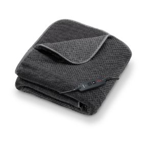 Beurer HD65 lämpöpeite, tumman harmaa