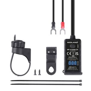 MP-H 2USB C/A – USB-laturi moottoripyörään